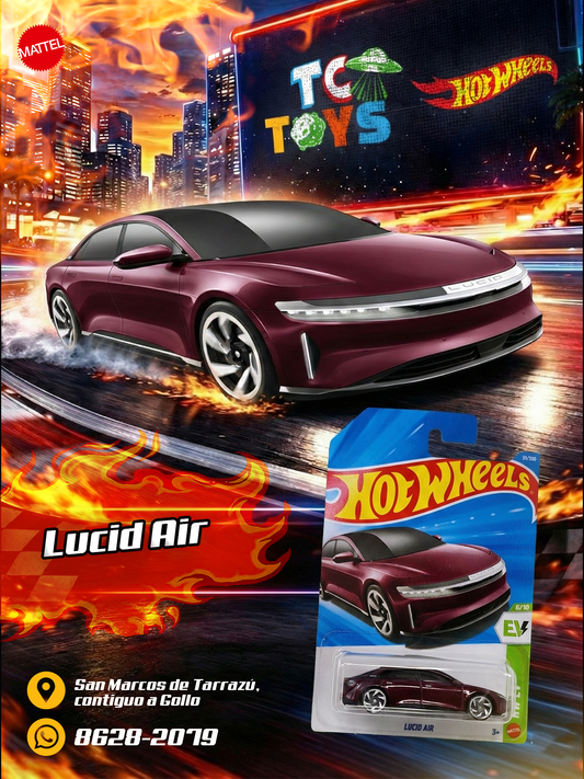 Hot Wheels Lucid Air Vino.