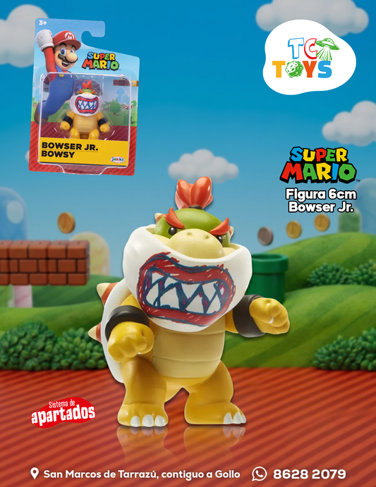 Figura Super Mario Bowser Junior Jakks.