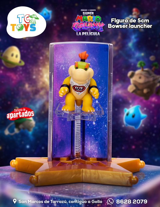 Figura The Super Mario Galaxy Movie Bowser Jakks.