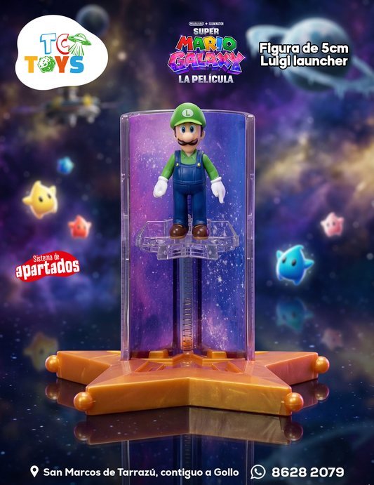 Figura The Super Mario Galaxy Movie Luigi Jakks.