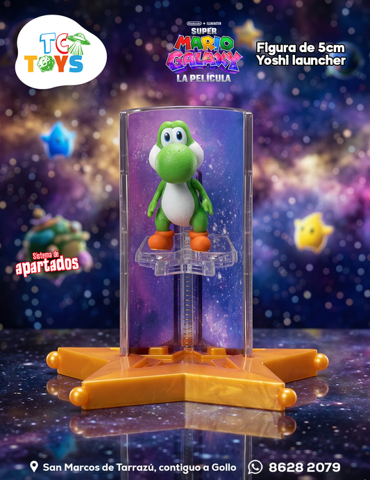 Figura The Super Mario Galaxy Movie Yoshi Jakks.