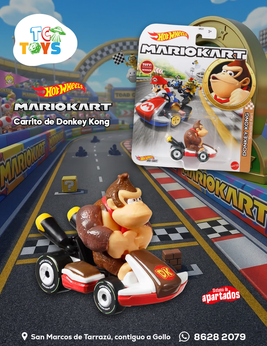 Hot Wheels Mario Kart Donkey Kong Standard Kart.