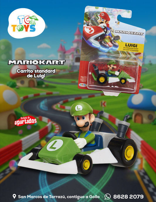 Mario Kart Luigi Jakks.