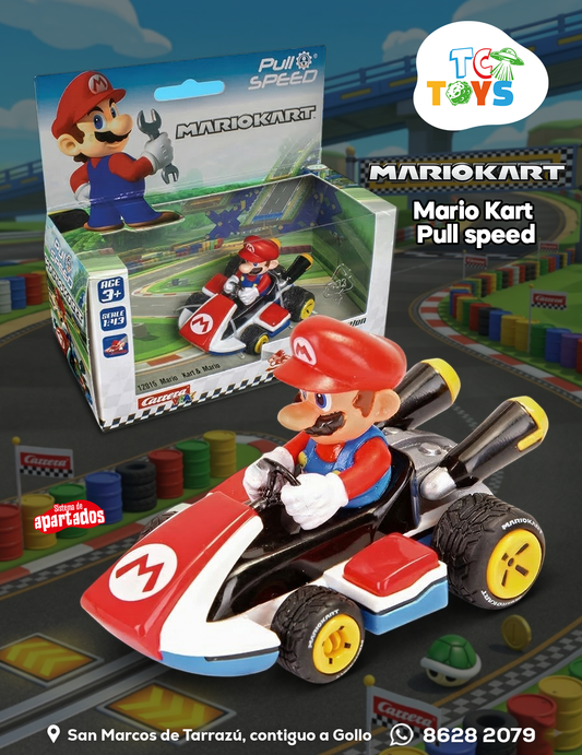 MarioKart Carrera Mario Pull Speed.