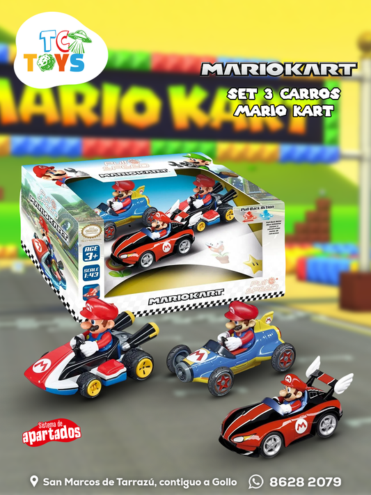 Set Mario Kart Carrera Pull Speed.
