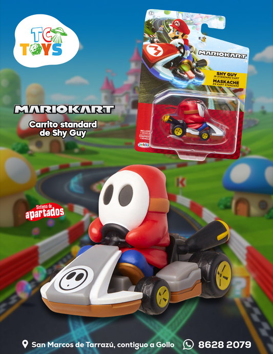Mario Kart Shy Guy Maskache Jakks.