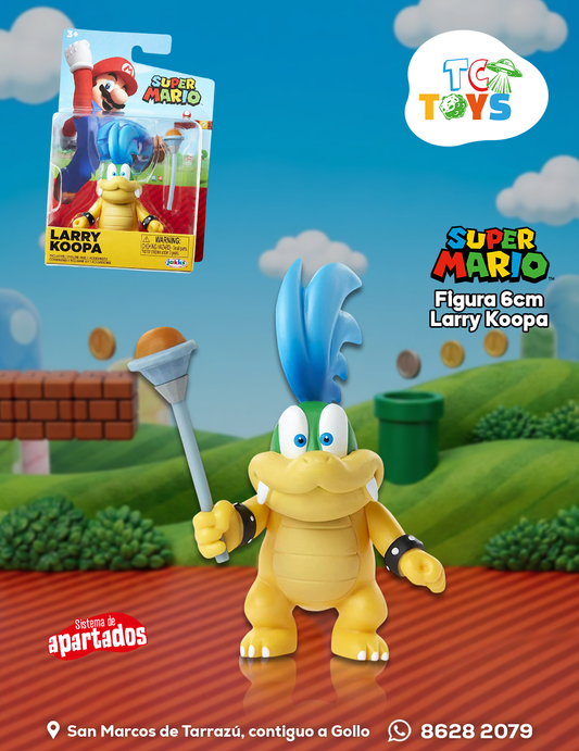 Figura Super Mario Larry Koopa Jakks.