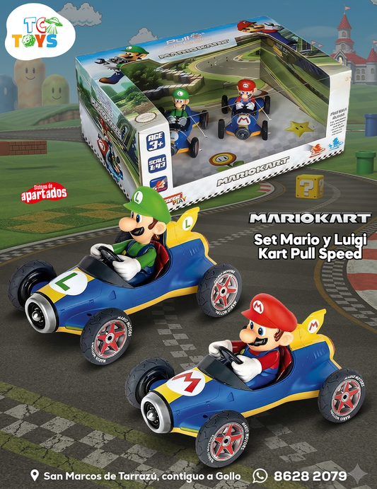 Set Mario Kart Carrera Pull Speed.
