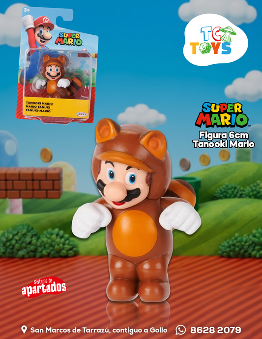 Figura Super Mario Mario Tanuki Jakks.