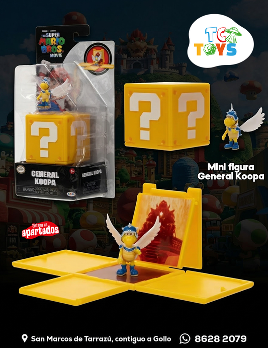 Mini Figura Super Mario Bros Movie General Koopa Jakks.