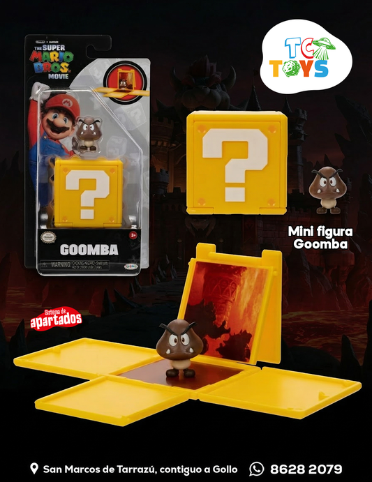 Mini Figura Super Mario Bros Movie Goomba Jakks.