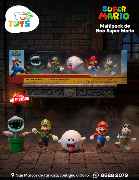 Multipack Boo Super Mario Jakks.