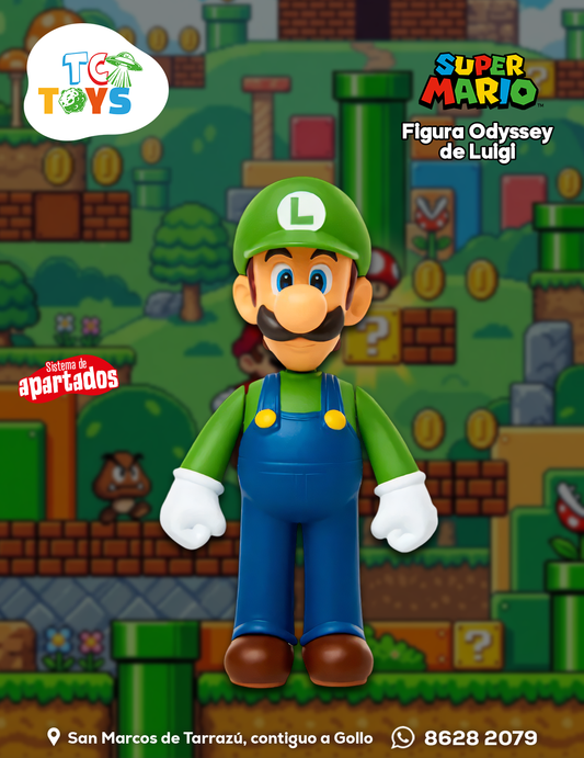 Figura Mario Bros Luigi.