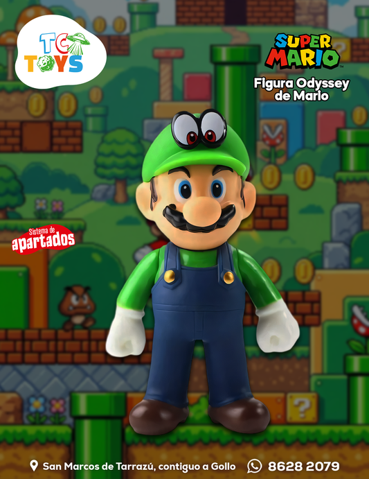 Figura Super Mario Odyssey Verde.