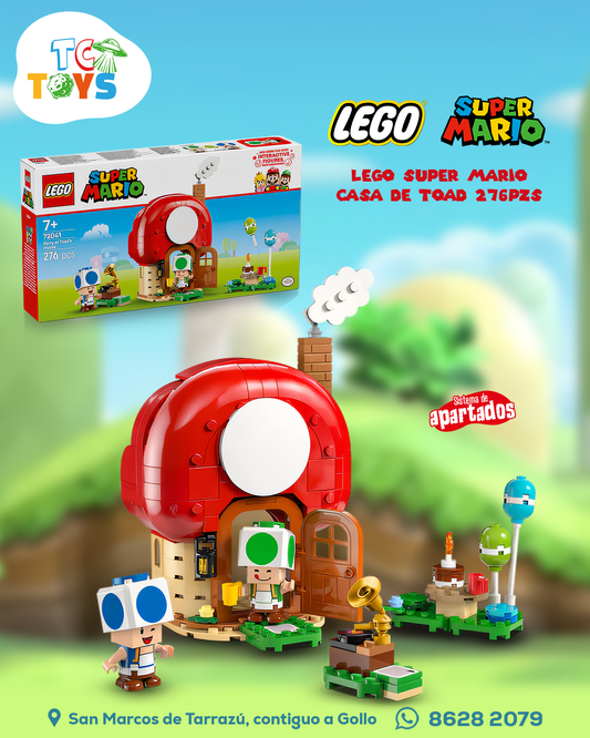 Lego Super Mario Fiesta en la Casa de Toad 72041.