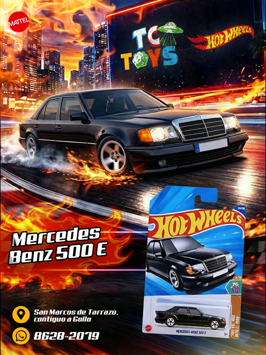 Hot Wheels Mercedes-Benz 500 E Gris.