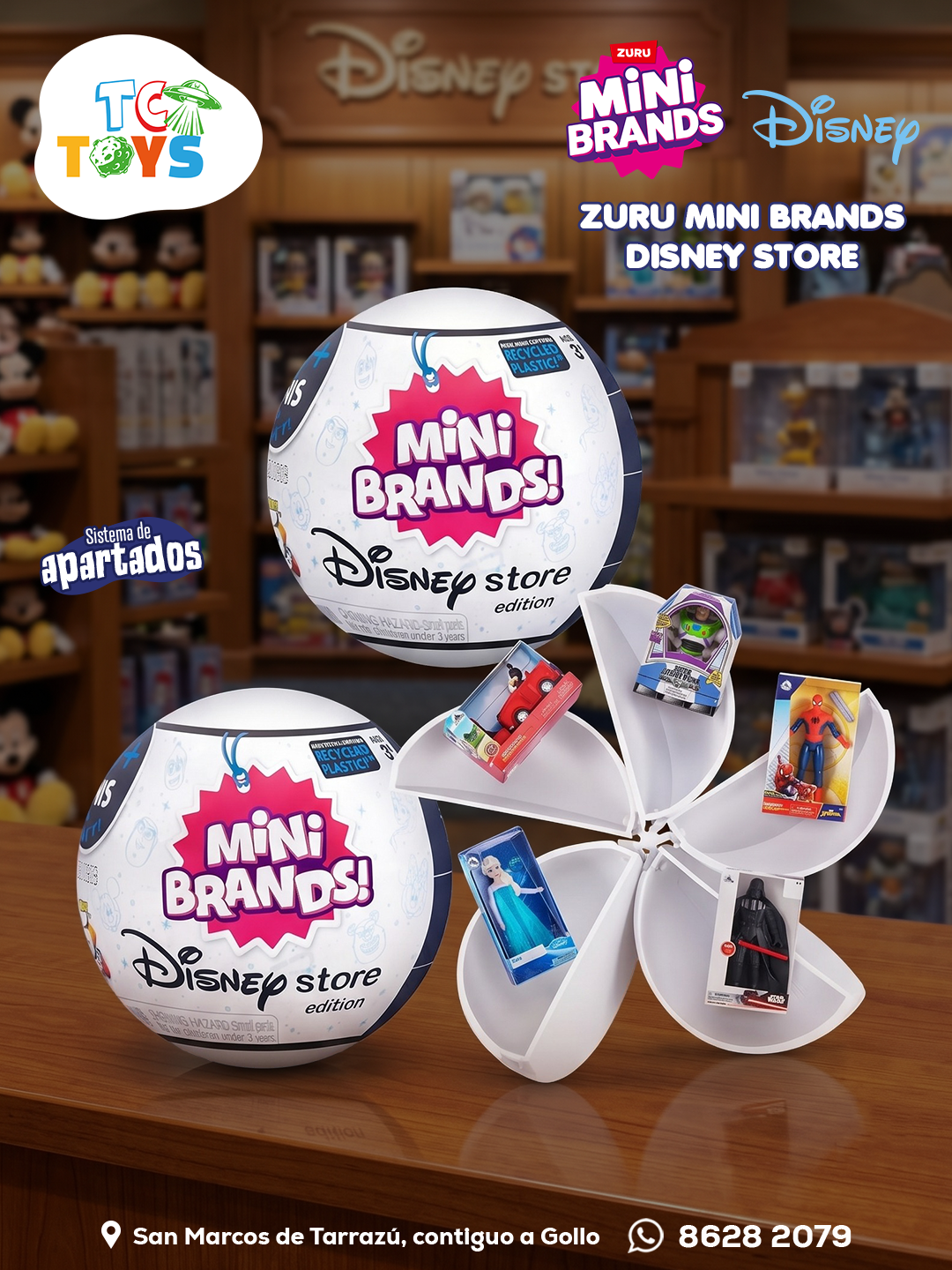 Zuru Mini Brands Disney Store Edition.