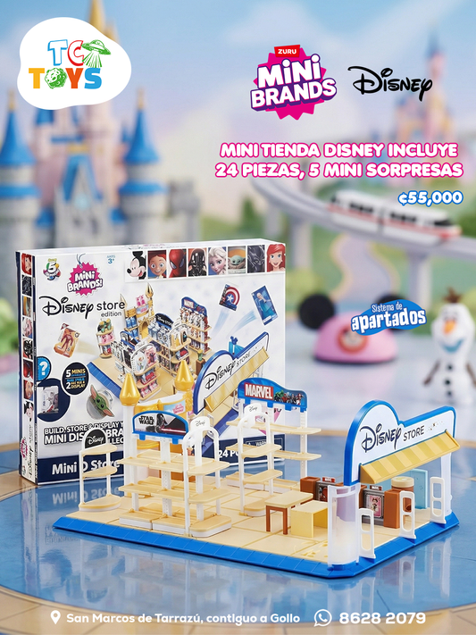Mini Brands Crea y Almacena tu Colección de Marcas Mini Disney.