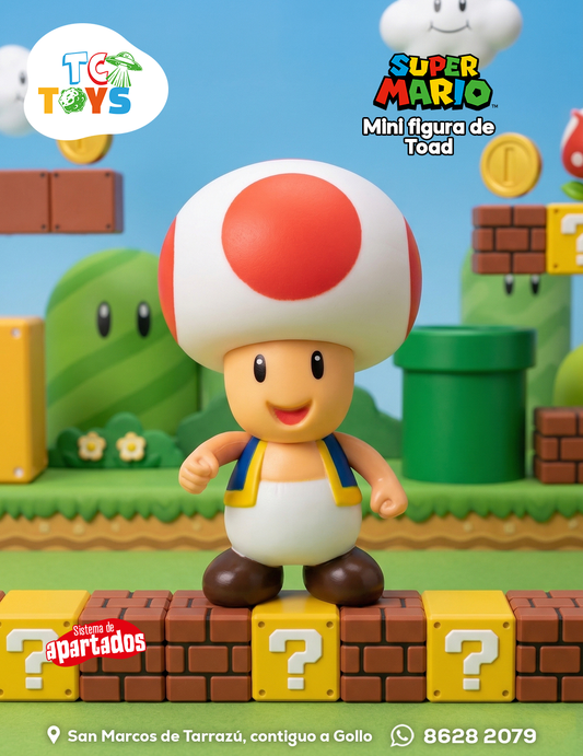 Figura Mario Bros Toad.