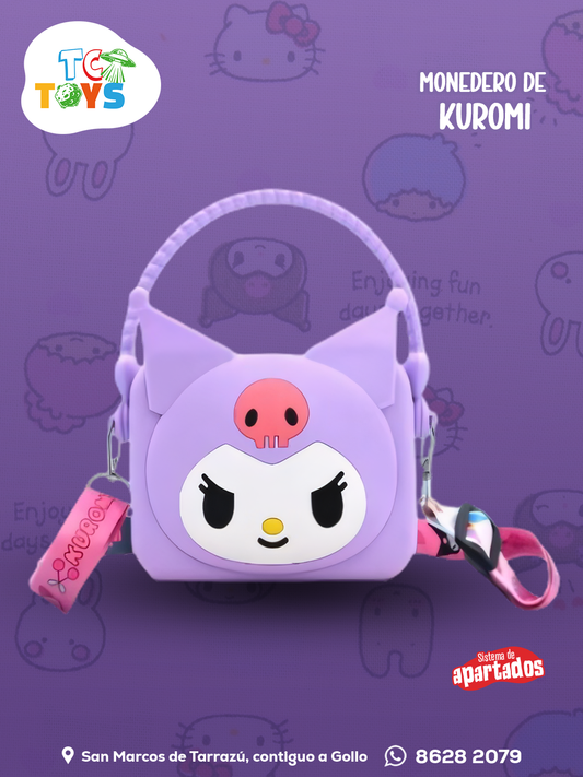 Monedero de Hule Kuromi.