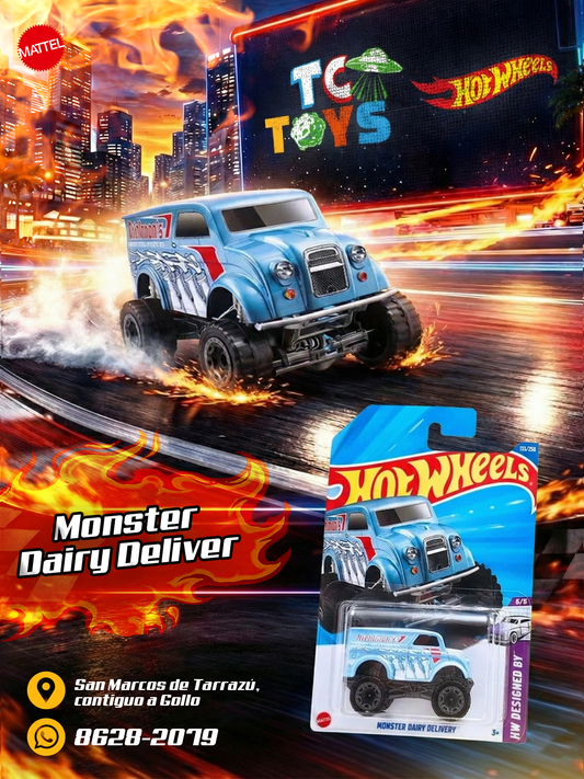 Hot Wheels Monster Dairy Delivery Celeste.