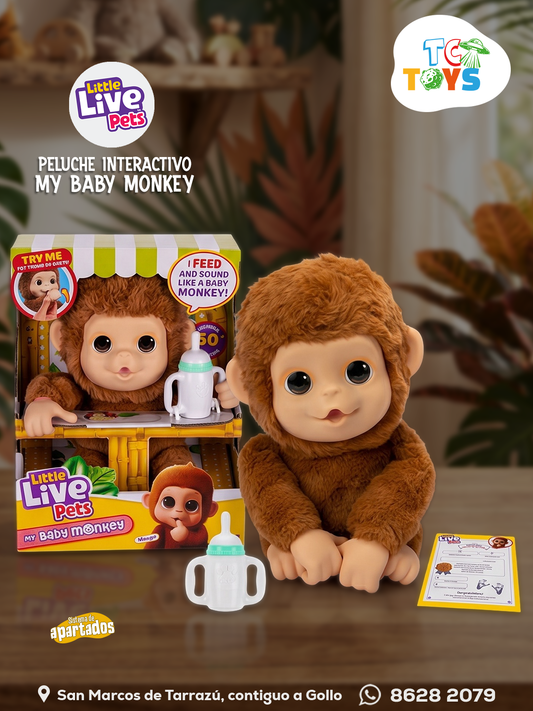 Little Live Pets My Baby Monkey Mango.