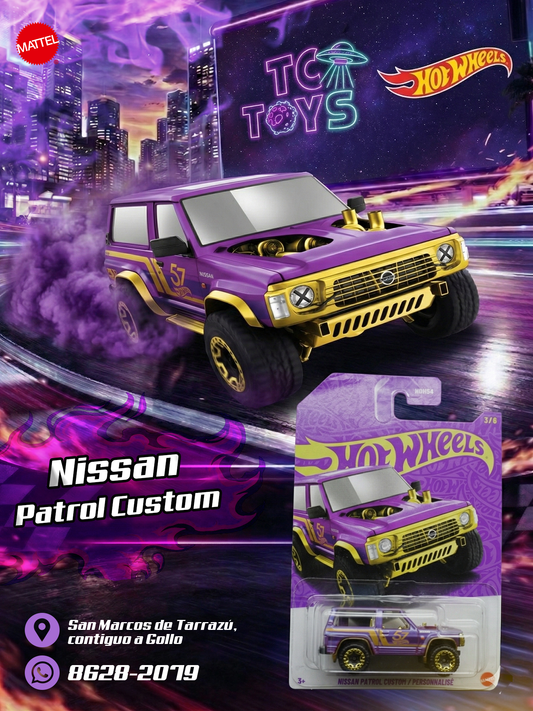Hot Wheels Premium Nissan Patrol Custom / Personnalisé Morado.
