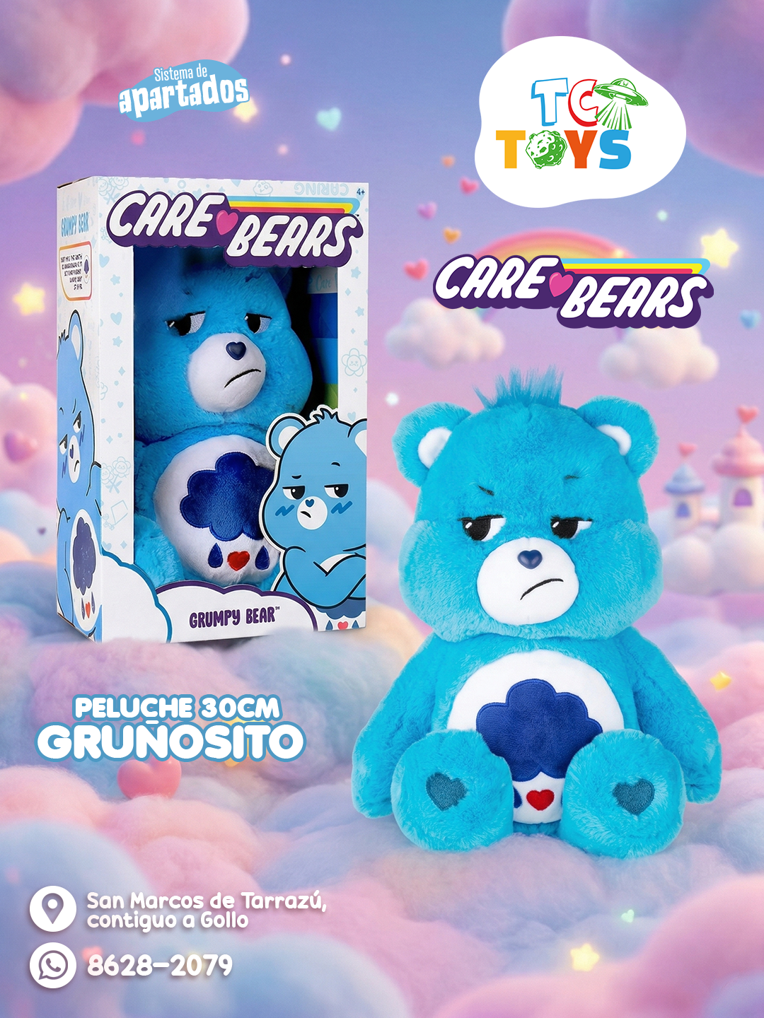 Peluche Ositos Cariñosito Oso Gruñon.