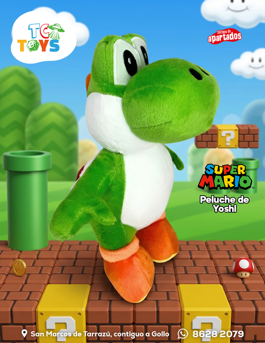 Peluche Mario Bros Yoshi.