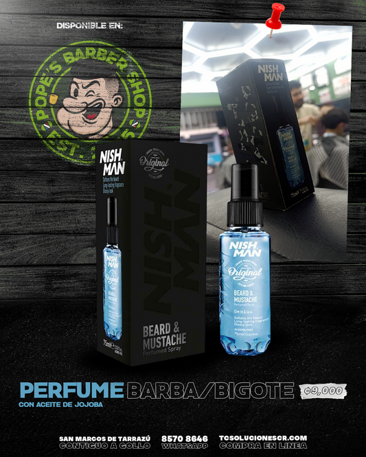 Colonia para Barba Nish Man.
