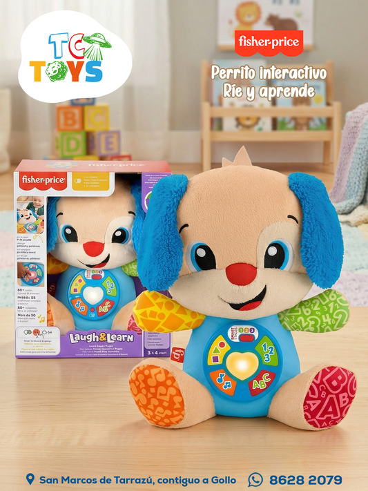 Fisher-Price Perrito Ríe y Aprende.