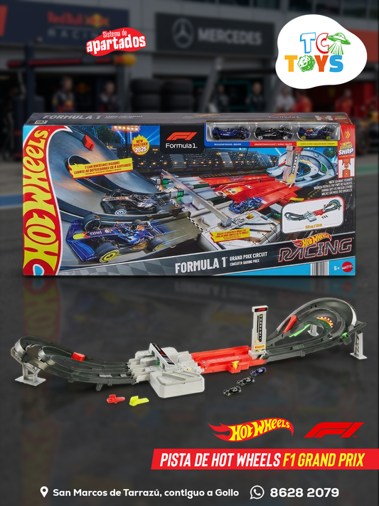 Pista Hot Wheels Racing Formula 1 Circuito Grand Prix.