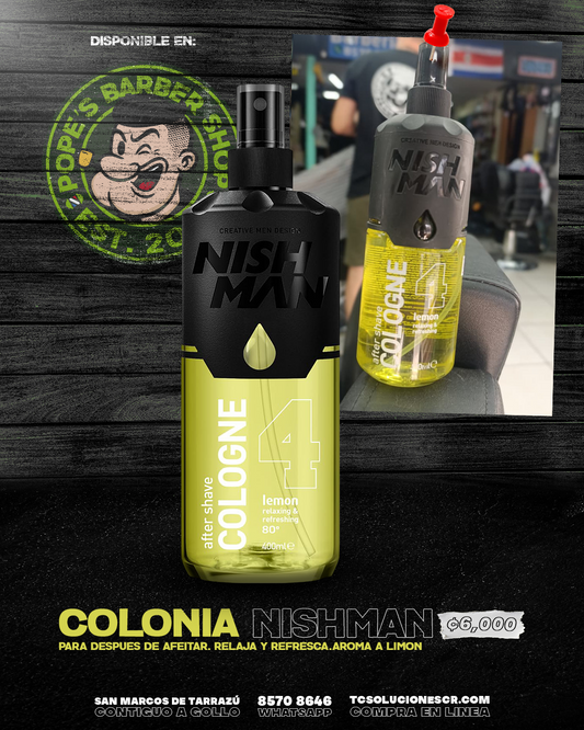 After Shave Cologne 4 Lemon.