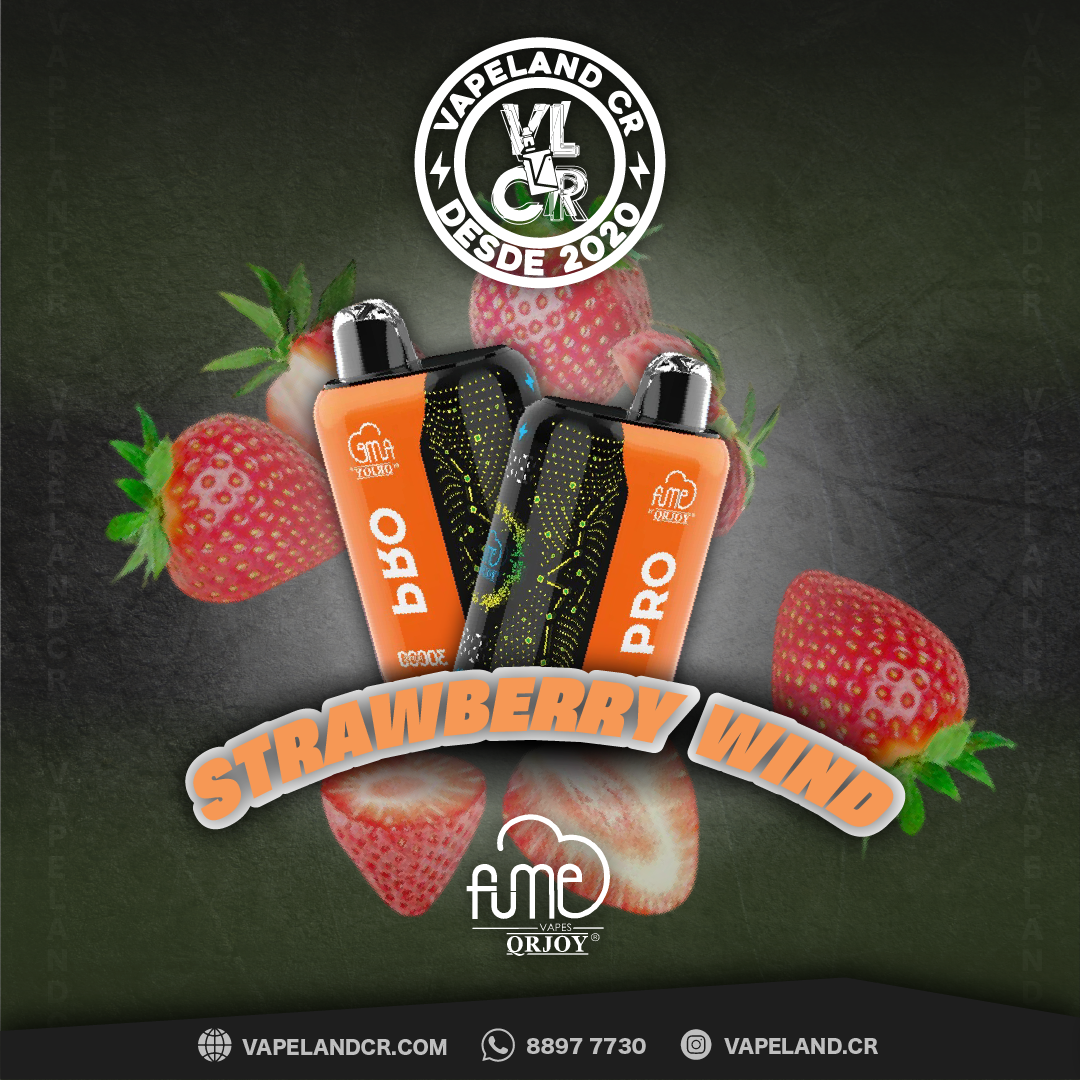 Fume Pro Strawberry Wind 30000 puffs.