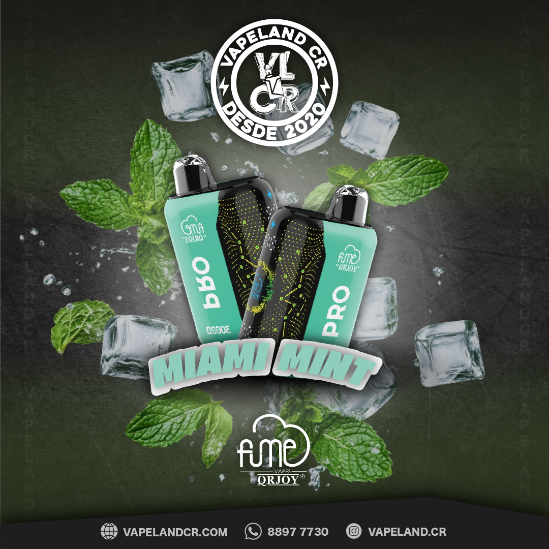 Fume Pro Miami Mint 30000 puffs.