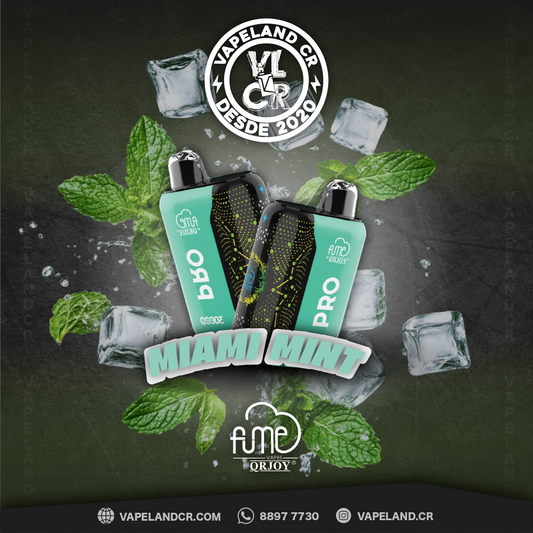 Fume Pro Miami Mint 30000 puffs.