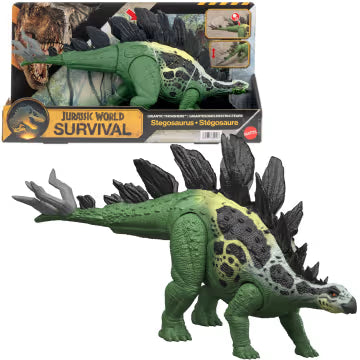Dinosaurio Mattel Jurassic World Survival Stegosaurus.