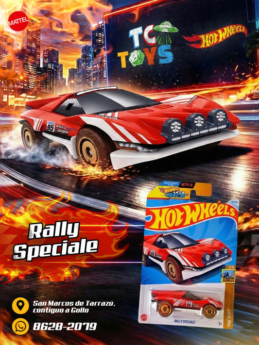 Hot Wheels Rally Speciale Rojo.