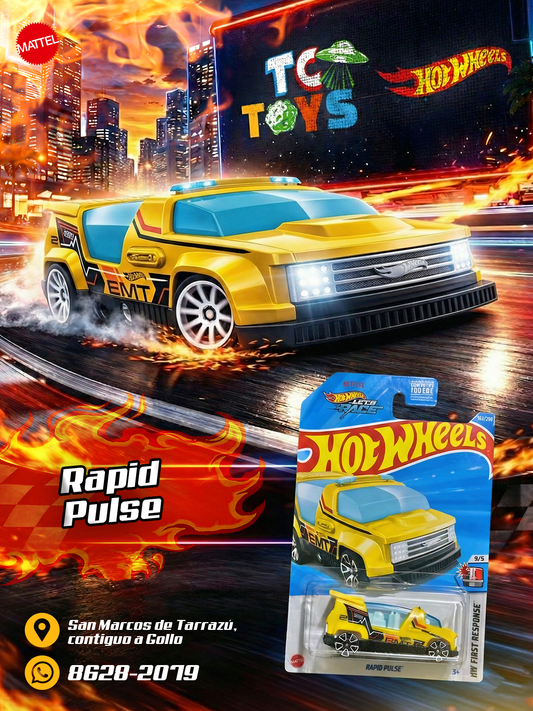 Hot Wheels Rapid Pulse Amarillo.
