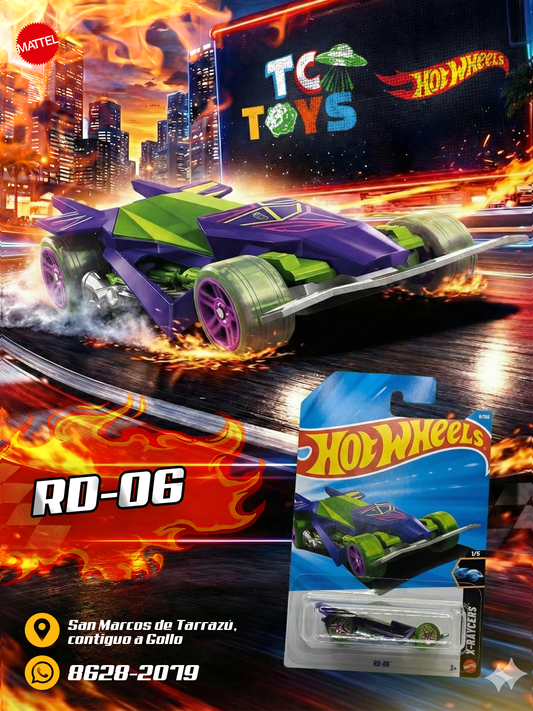 Hot Wheels RD-06 Morado.