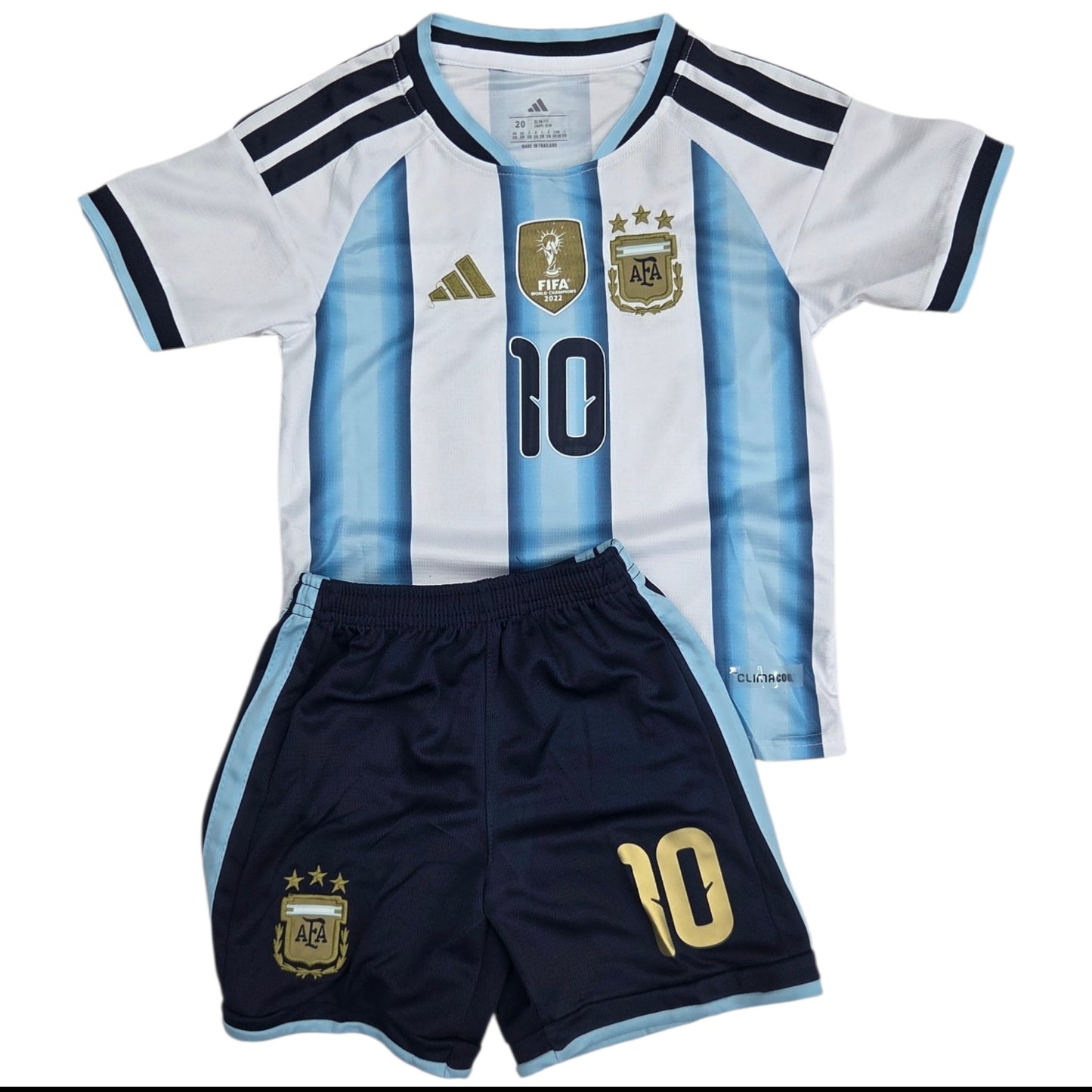 Conjunto de Niño Argentina Local 26-27 Messi #10