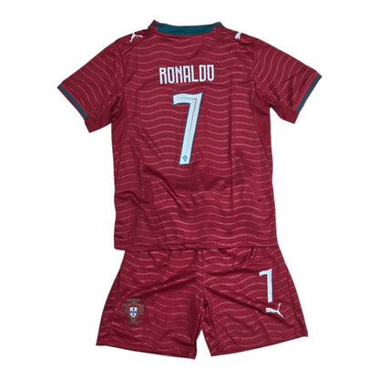 Conjunto de Niño Portugal Local 26-27 Ronaldo #7