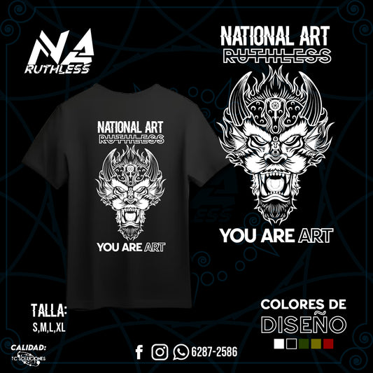 Camisa Blanca y Negra