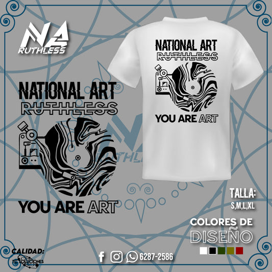 Camisa Blanca y Negra