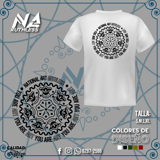 Camisa Blanca y Negra