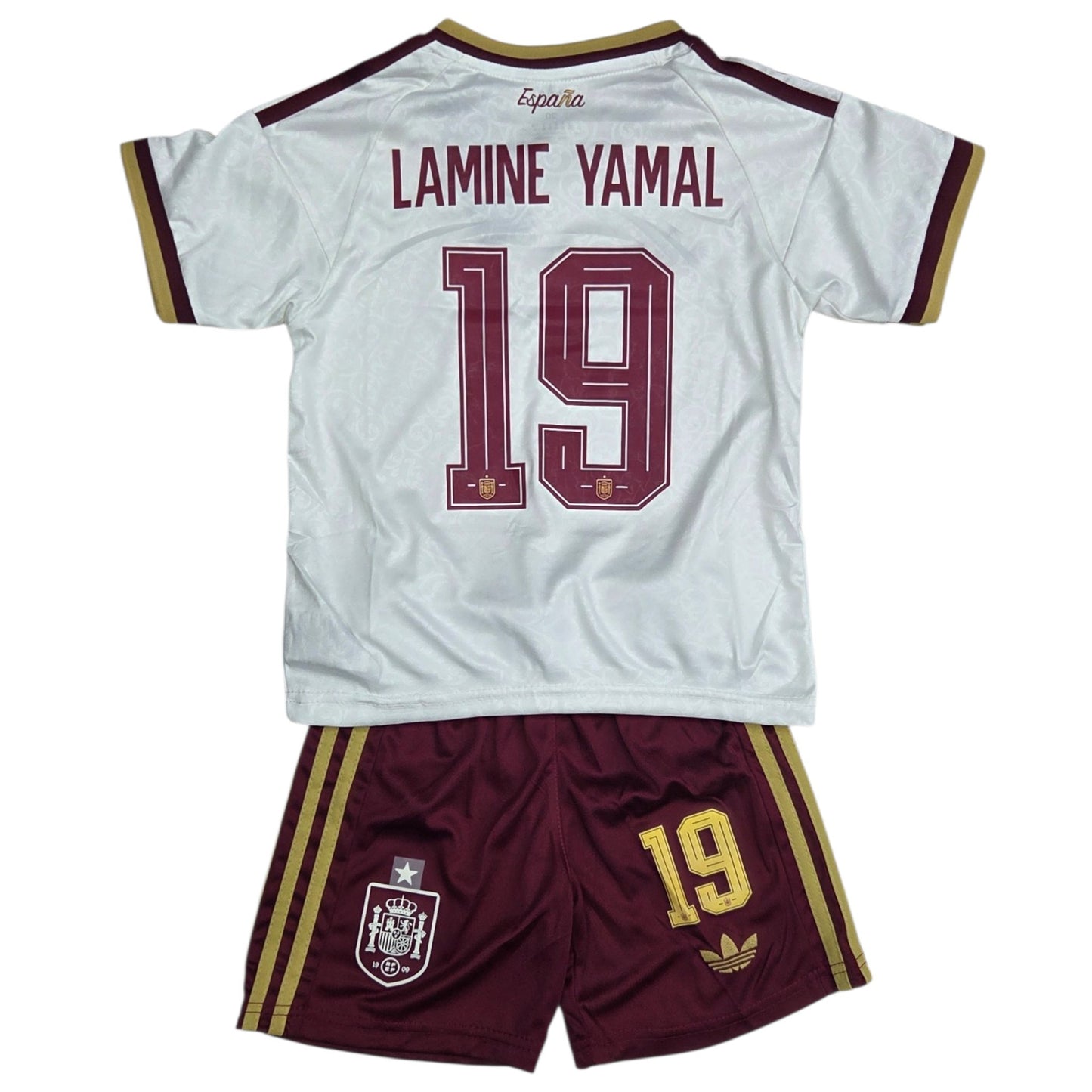 Conjunto de Niño España Visita 26-27 Lamine Yamal #19