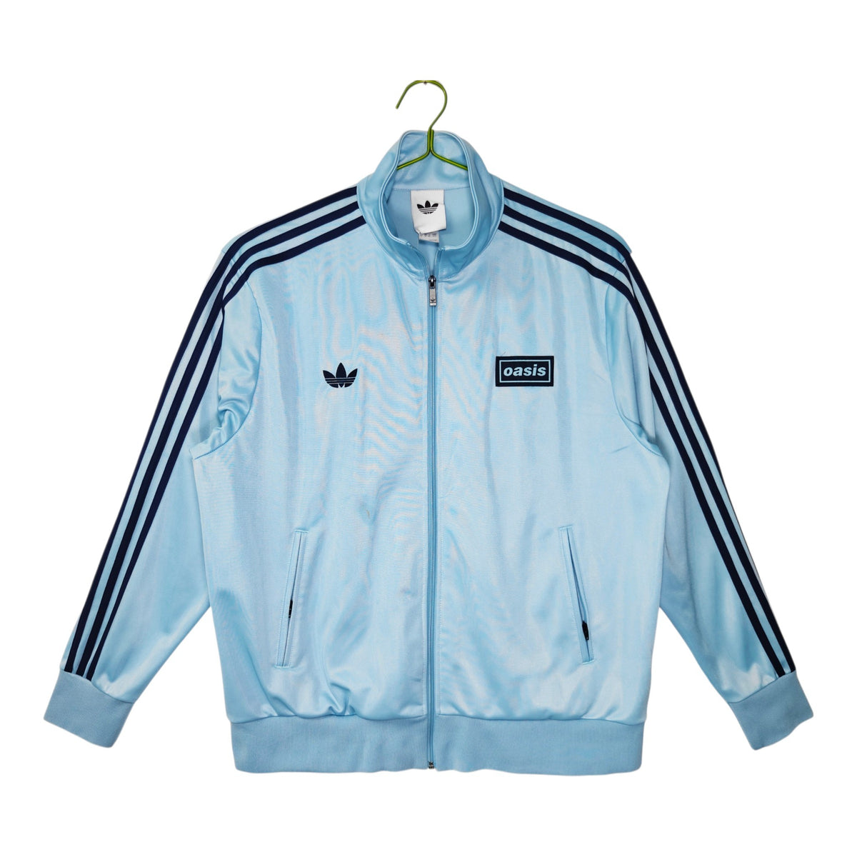 Suéter Adidas x Oasis Celeste