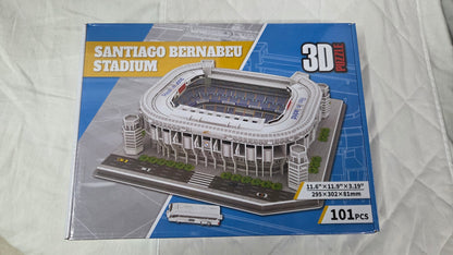 Estadio Santiago Bernabeu Puzzle 3D