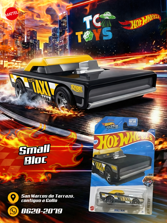 Hot Wheels Small Bloc Negro.