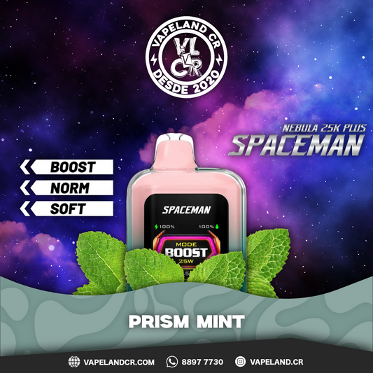 Smok Spaceman Nebula Prism Mint 25000 puffs.